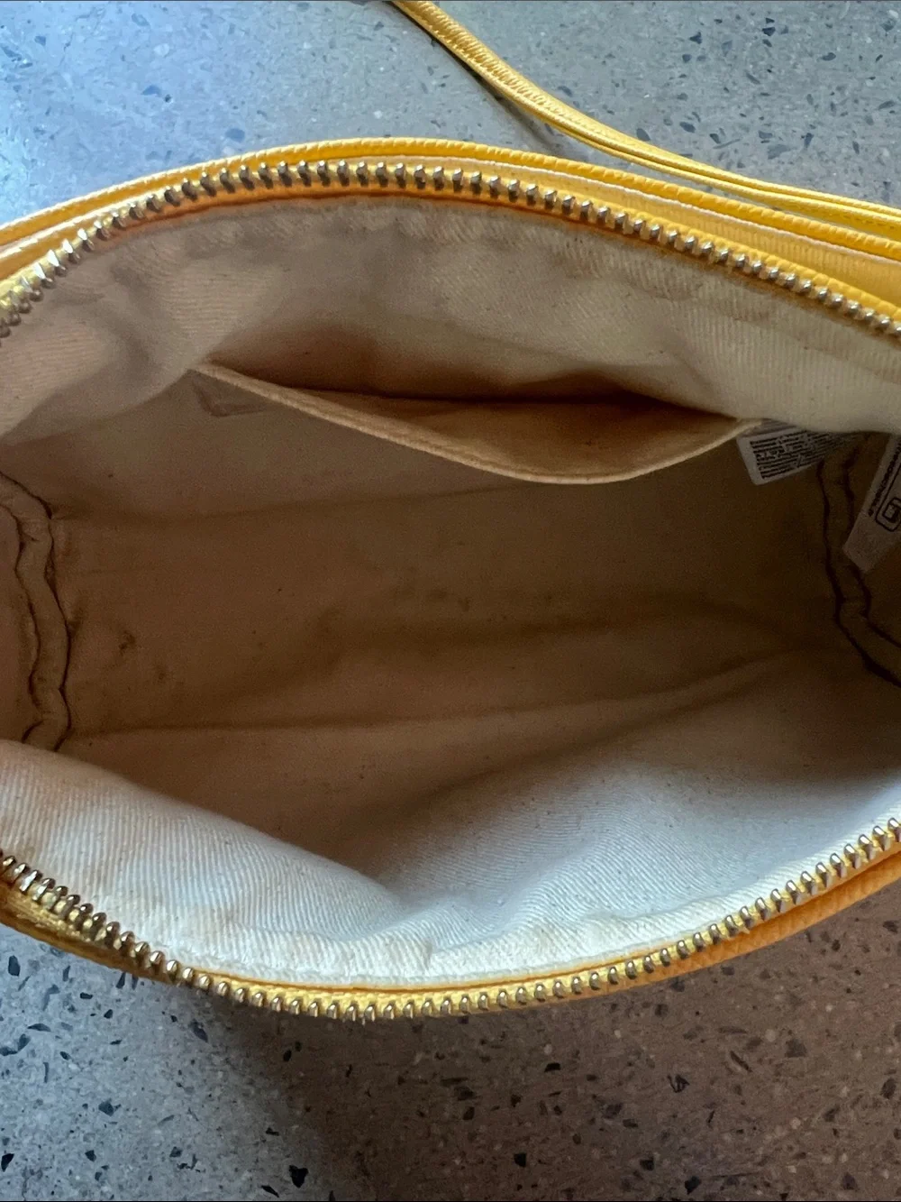 Esprit Yellow Crossbody Bag - Picture 10 of 13
